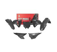 KIT PLASTICHE 5 PEZZI HONDA REPLICA NERO CRF 25 -..