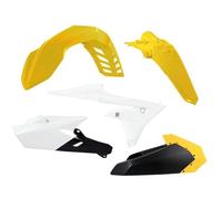 KIT PLASTICHE 5 PEZZI YAMAHA REPLICA GIALLO YZ CON AIRBOX