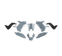 RTECH KIT PLASTICHE T7 REVOLUTION ENDURO YAMAHA TENERE 700 2019-2024 GRIGIO NERO