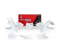 KIT PLASTICHE 6 PEZZI CON COPERCHIO FILTRO ARIA KTM GAS GAS 85 REPLICA BIANCO