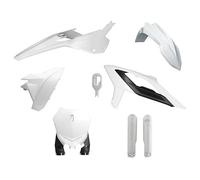 KIT PLASTICHE 6 PEZZI CON COPERCHIO LATERALE FILTRO ARIA REPLICA BIANCO OEM 2024