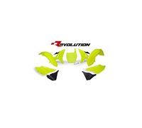 KIT PLASTICHE 6 PZ RICAMBIO PER KIT YZ REVOLUTION GIALLO FLUO