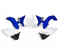KIT PLASTICHE 6 PZ RICAMBIO PER KIT YZ REVOLUTION NERO-BIANCO-BLU