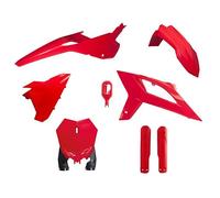 KIT PLASTICHE 7 PEZZI CON PARASTELI FACTORY E TABELLA PORTANUMERO MX BETA COLORE ORIGINALE