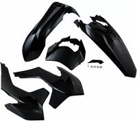 Kit plastiche carena completo di ricambio Nero Ufo Ktm Exc 200-125-250-300-450-5