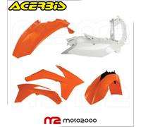 KIT PLASTICHE CARENATURE ACER RANCIONI BIANCHE KTM EXC 125 200 250 300