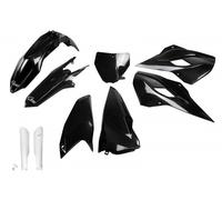 Ufo Husqvarna Tc 250 2016-2016 Hukit617f-001 Fork Protectors & Plastics Kit Nero