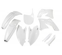 Ufo Kawasaki Kxf 250 2009-2012 Kakit212f-047 Fork Protectors & Plastics Kit Bianco