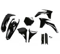 Ufo Ktm Sx/sx-f 2011-2011 Ktkit509f-001 Fork Protectors & Plastics Kit Nero