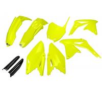 kit plastiche carene FULL Suzuki RMZ 450 2008 - 2017 Ufo Plast giallo Fluo