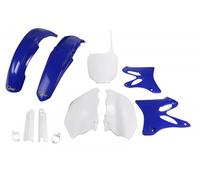 Ufo Yamaha Yz 125 05 Yakit301f@999 Plastics Kit Bianco,Blu