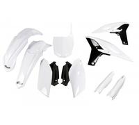Ufo Yamaha Yzf 250 2010-2010 Yakit308f-046 Fork Protectors & Plastics Kit Bianco