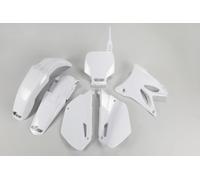 Kit plastiche carene + grafiche adesivi Yamaha YZ 85 2002 - 2014 Bianco Ufo