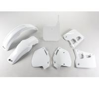 kit plastiche carene Honda Cr 125 1991 - 1992 Honda Cr 250 1990 - 1991 bianco