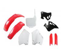 Ufo Honda Cr 125 R 96 Hokit095f@999 Plastics Kit Bianco