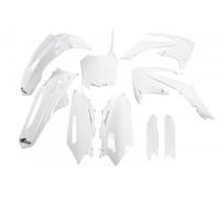 Ufo Honda Crf 250r/450r 2010-2010 Hokit113f-041 Fork Protectors & Plastics Kit Bianco