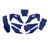kit plastiche carene Husqvarna TC FC 125 250 350 450 2019 - 2022 blu Ufo