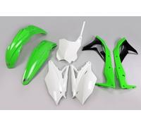 Kit plastiche moto UFO Kawasaki KXF 250 17-17 colore originale