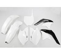 UFO Turkey Kit plastiche moto Kawasaki KXF 450 2008 Bianco