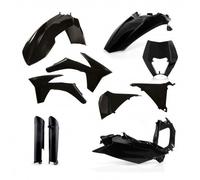 Kit Plastiche Carene KTM EXC 125 200 250 300 350 450 2012 2013 Nero Full Kit