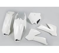 Spedizione Gratuita Kit Plastica Completo UFO KTM Bianco KTKT504-047 Per Moto