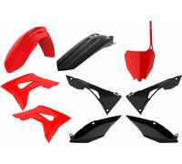 Kit Plastiche Carene Nero Rosso Polisport Honda Crf 450-250 90833