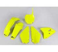 kit plastiche carene Restyling Suzuki RM 85 2000 - 2024 Ufo Plast giallo FLUO