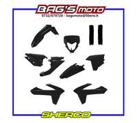 KIT PLASTICHE CARENE RTECH SHERCO SE-R/SEF-R 125/250/300/450 2025 / 2026 NERE