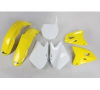 Kit plastica UFO Colore Originale Giallo/Bianco Suzuki rm125/250