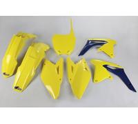 UFO Turkey Kit plastiche per Suzuki RMZ 450 2008-2017 Sukit409-102 Giallo