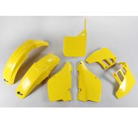 kit plastiche carene Ufo Plast compatibili con Rm 125 1989 1990 1991 giallo