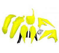 Ufo Yamaha Yzf 250/450 2019-2023 Yakit321-dflu Fork Protectors & Plastics Kit Giallo