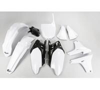 Ufo Yamaha Yzf 450 2010-2010 Yakit309-046 Plastics Kit Bianco