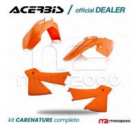 KIT PLASTICHE COMPLETE ARANCIONI CARENATURE CARENE ACERBIS KTM MXC 300 450 525
