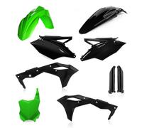 KIT PLASTICHE COMPLETO KAWASAKI KXF250 19 ACERBIS NERO/VERDE