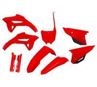 Kit plastiche con protezioni forcella CRF dopo 2021 UFO rosso