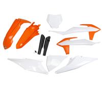 Kit plastiche con protezioni forcella KTM SX / SX-F 2019-2022 UFO colori OEM 2021