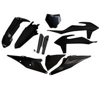 Kit plastiche con protezioni forcella KTM SX / SX-F 2019-2022 UFO nero