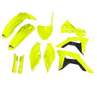 kit plastiche FULL Honda CRF 250R 2018 - 2021 CRF 450R 2017 - 2020 Giallo Fluo