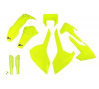 kit plastiche FULL Husqvarna TX TE FE 125 250 300 350 450 2017 - 2019 gialloFluo