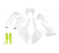 Ufo Husqvarna Fe 250 18 Hukit621f@ Plastics Kit Bianco