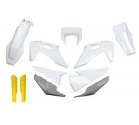 Ufo Husqvarna Fe 250 21 Hukit623f@999 Plastics Kit Bianco