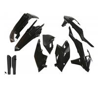 Ufo Ktm Exc/exc-f 2017-2019 Ktkit518f-001 Fork Protectors & Plastics Kit Nero