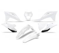 kit plastiche Gas Gas EC ECF 250 - 300 - 350 2021 - 2023 bianco con portafaro