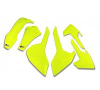 kit plastiche Husqvarna TX TE FE 125 250 300 350 450 2017 - 2019 giallo Fluo