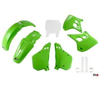 KIT PLASTICHE KAWASAKI KX 250 1990-1991 UFO PLAST KAKIT188F@999
