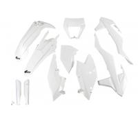 kit plastiche Ktm EXC 125 150 250 300 350 450 500 2017 - 2019 bianco portafaro