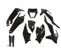 kit plastiche Ktm EXC 125 150 250 300 350 450 500 2017 - 2019 nero portafaro