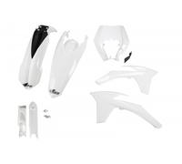 kit plastiche Ktm Exc 125 200 250 300 350 450 500 2012 - 2013 bianco portafaro
