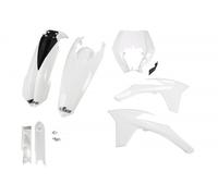 kit plastiche Ktm Exc 125 200 250 300 350 450 500 2012 - 2013 bianco portafaro